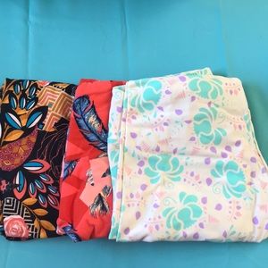 NWOT! Lula Roe Leggings TC Set#36